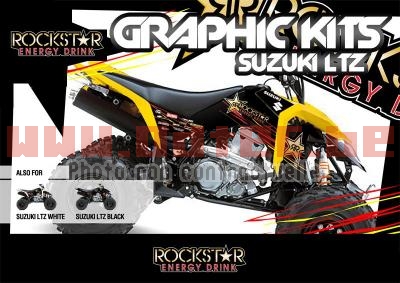 Rockstar Energy Suzuki LTZ 04 > 08