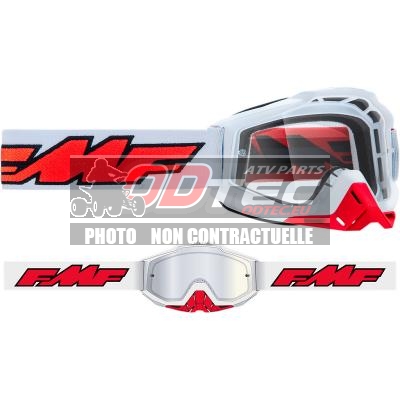 FMF VISION POWERBOMB GOGGLE ROCKET WH CLR