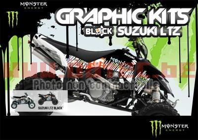 Monster Energy Suzuki LTZ-400 04 > 08