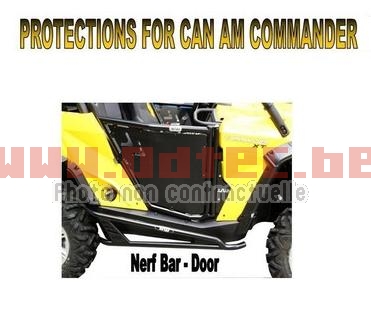 NERF BAR CAN AM COMMANDER