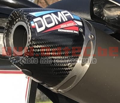 Silencieux Doma racing Suzuki VENTURI SYSTEM CARBONE POUR COLLECTEUR D'ORIGINE